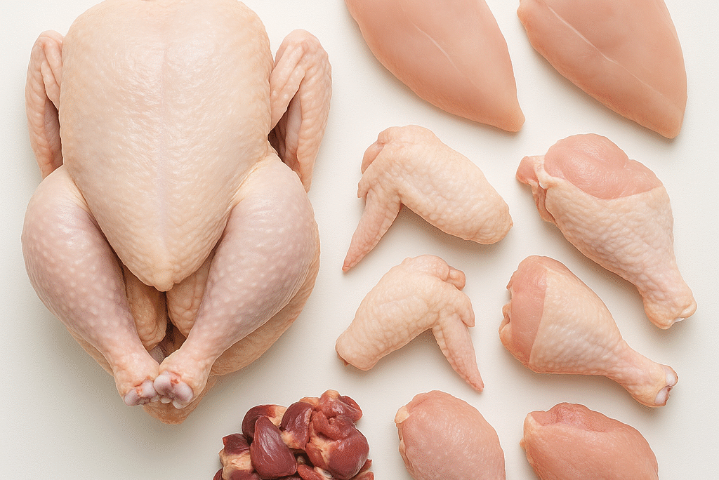 Frozen chicken
